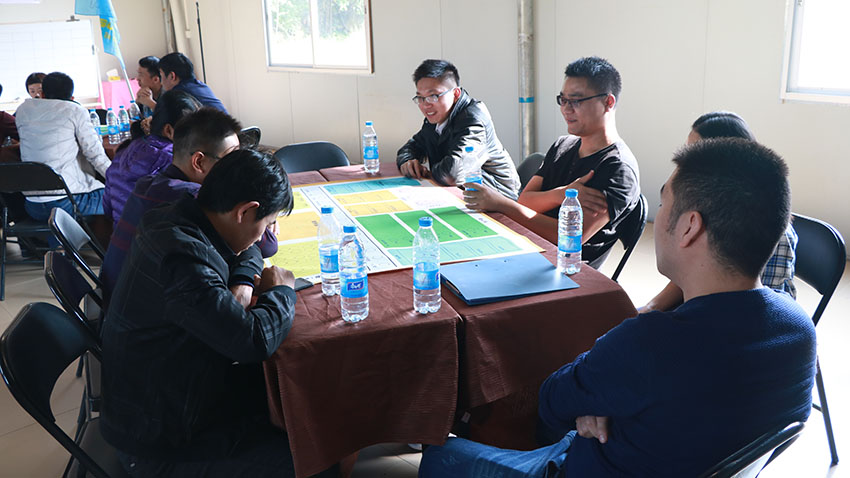 中國(guó)鐵建ERP沙盤模擬和非洲鼓拓展