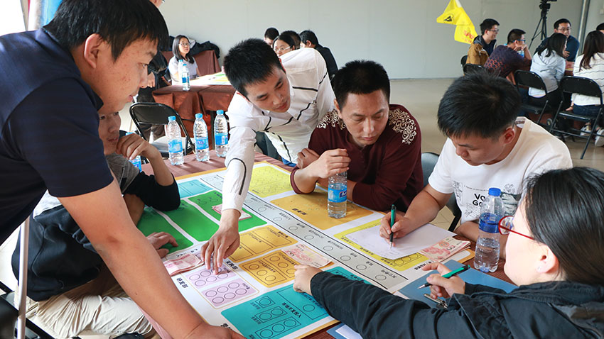 中國(guó)鐵建ERP沙盤模擬和非洲鼓拓展