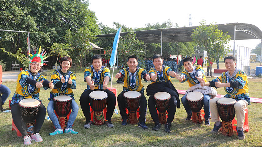 中國(guó)鐵建ERP沙盤模擬和非洲鼓拓展
