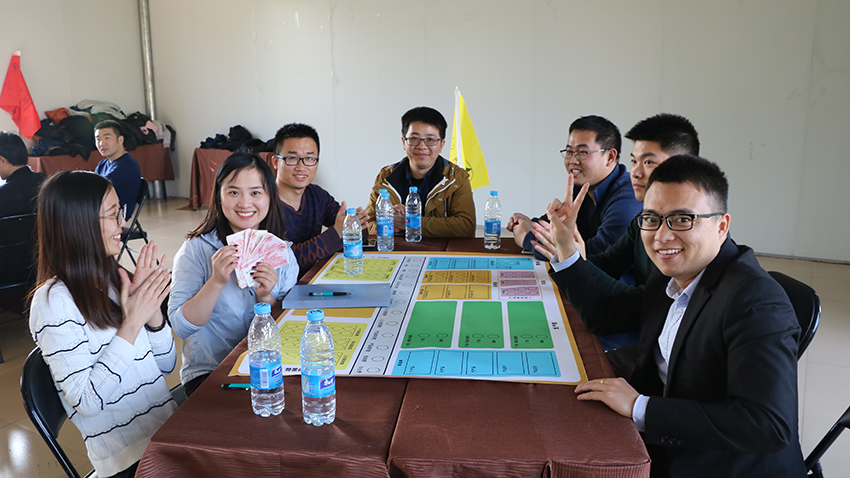 中國(guó)鐵建ERP沙盤模擬和非洲鼓拓展