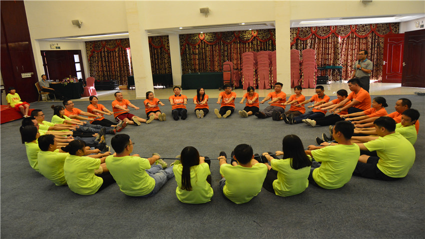 廣州康之源藥業(yè)南昆山大觀園拓展培訓活動