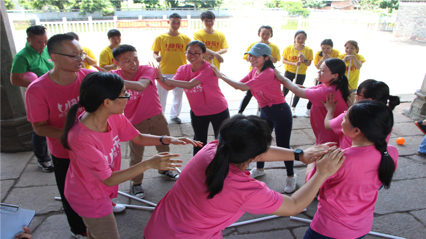 廣州市東升醫(yī)院大嶺古村奔跑體驗(yàn)式訓(xùn)練活動