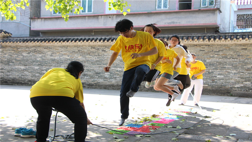 廣州市東升醫(yī)院大嶺古村奔跑體驗(yàn)式訓(xùn)練活動