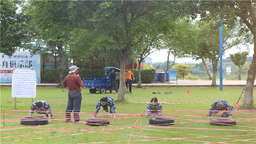 學樂教育廣州五龍山莊拓展基地拓展訓練營