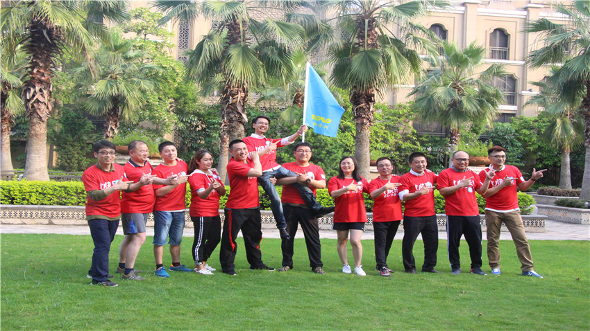 三盟科技清遠獅子湖“齊心協力”銷售團隊拓展活動順利開展